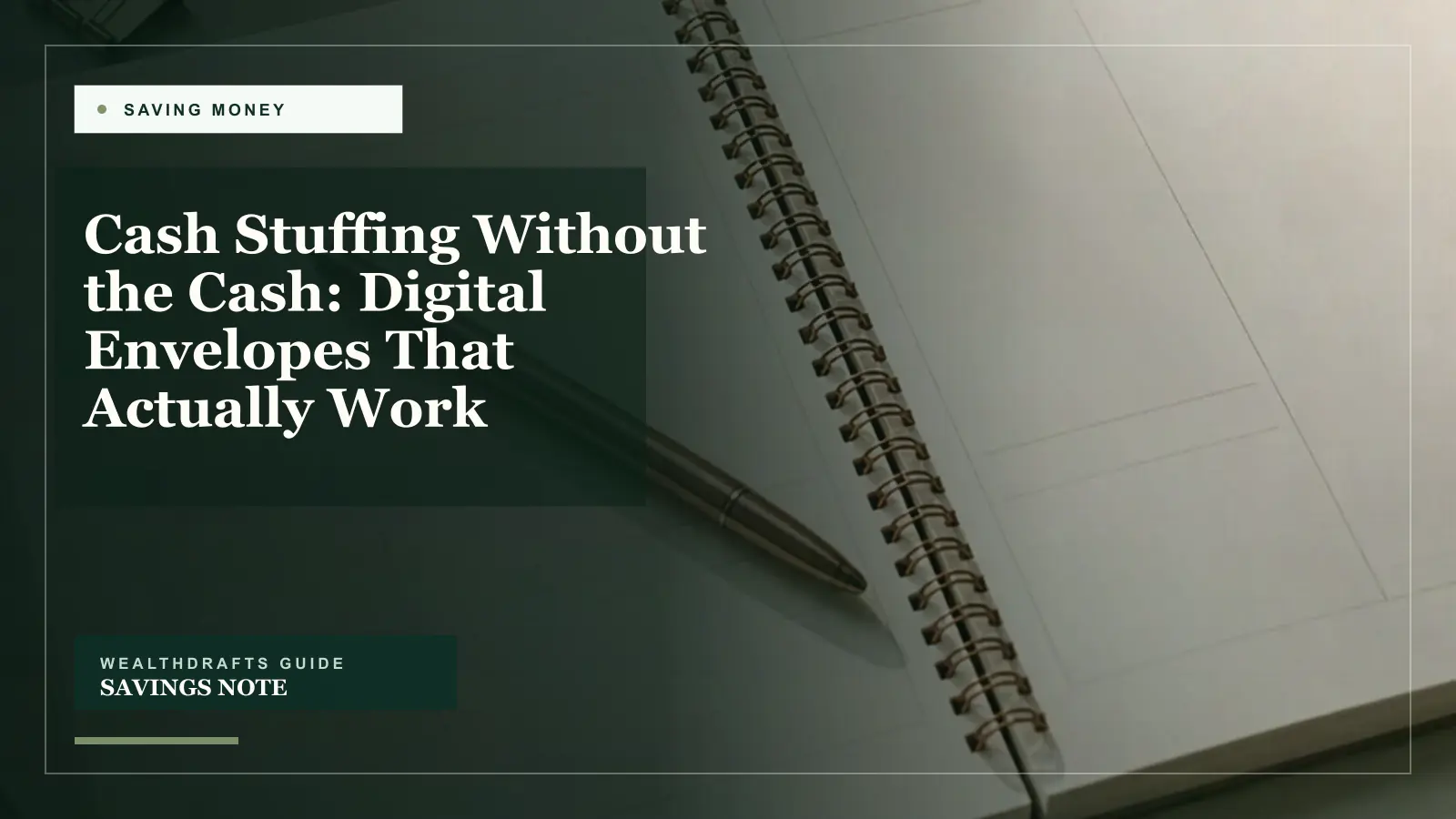 Cash Stuffing Without the Cash: Digital Envelopes That Actually Work