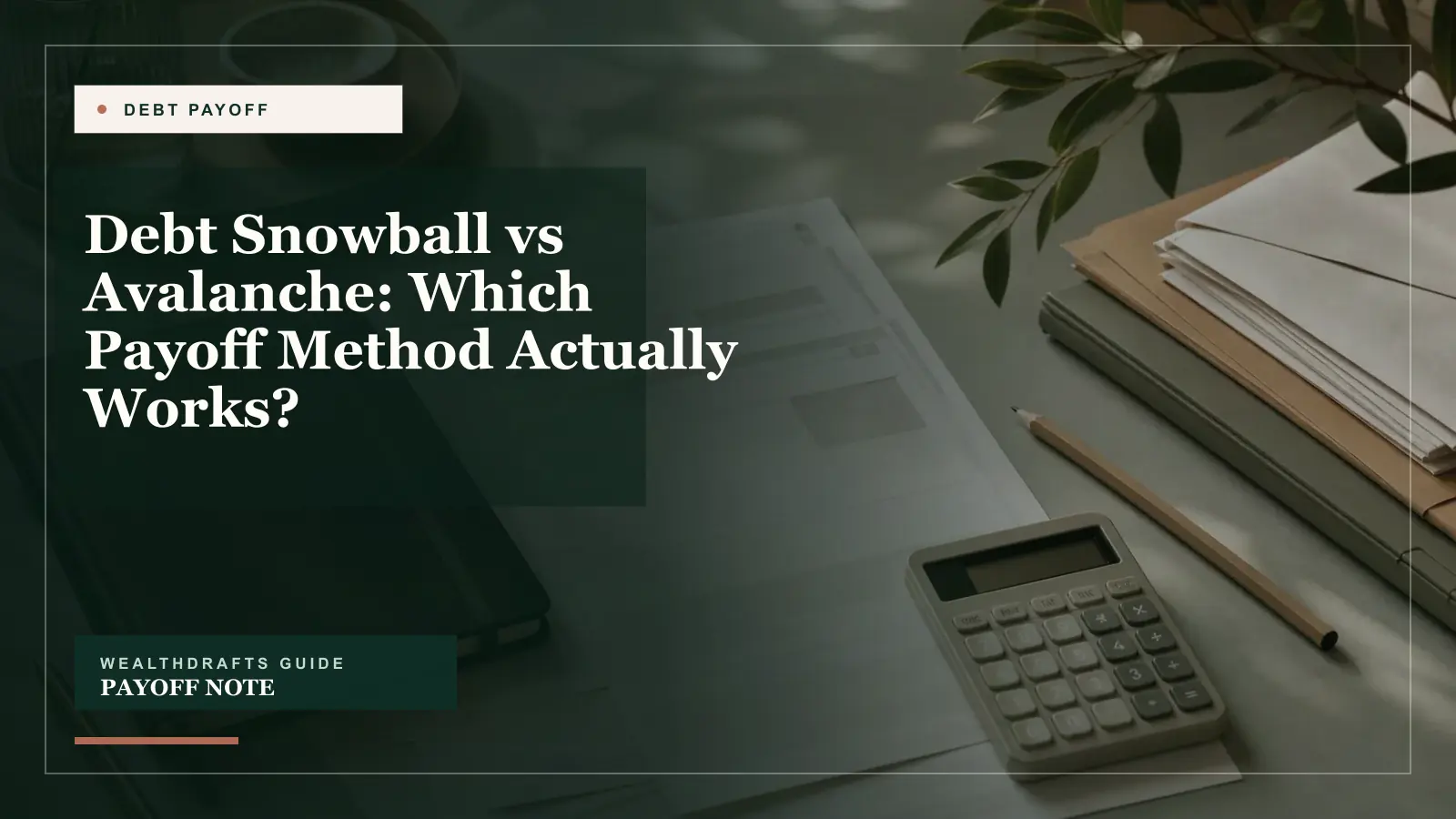 Debt Snowball vs Avalanche: Which Payoff Method Actually Works?