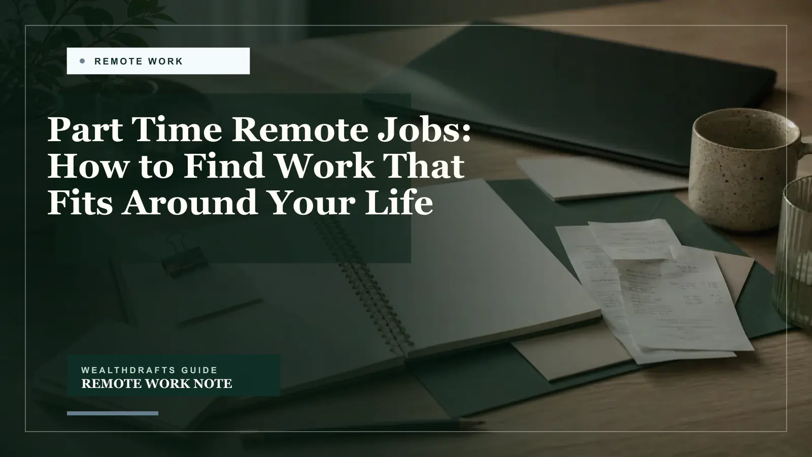 Part Time Remote Jobs: How to Find Work That Fits Around Your Life