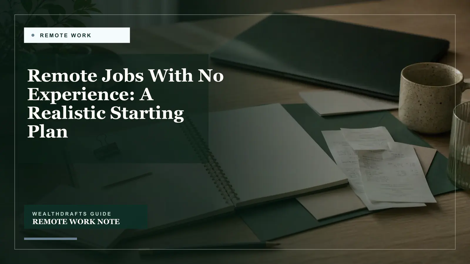 Remote Jobs With No Experience: A Realistic Starting Plan