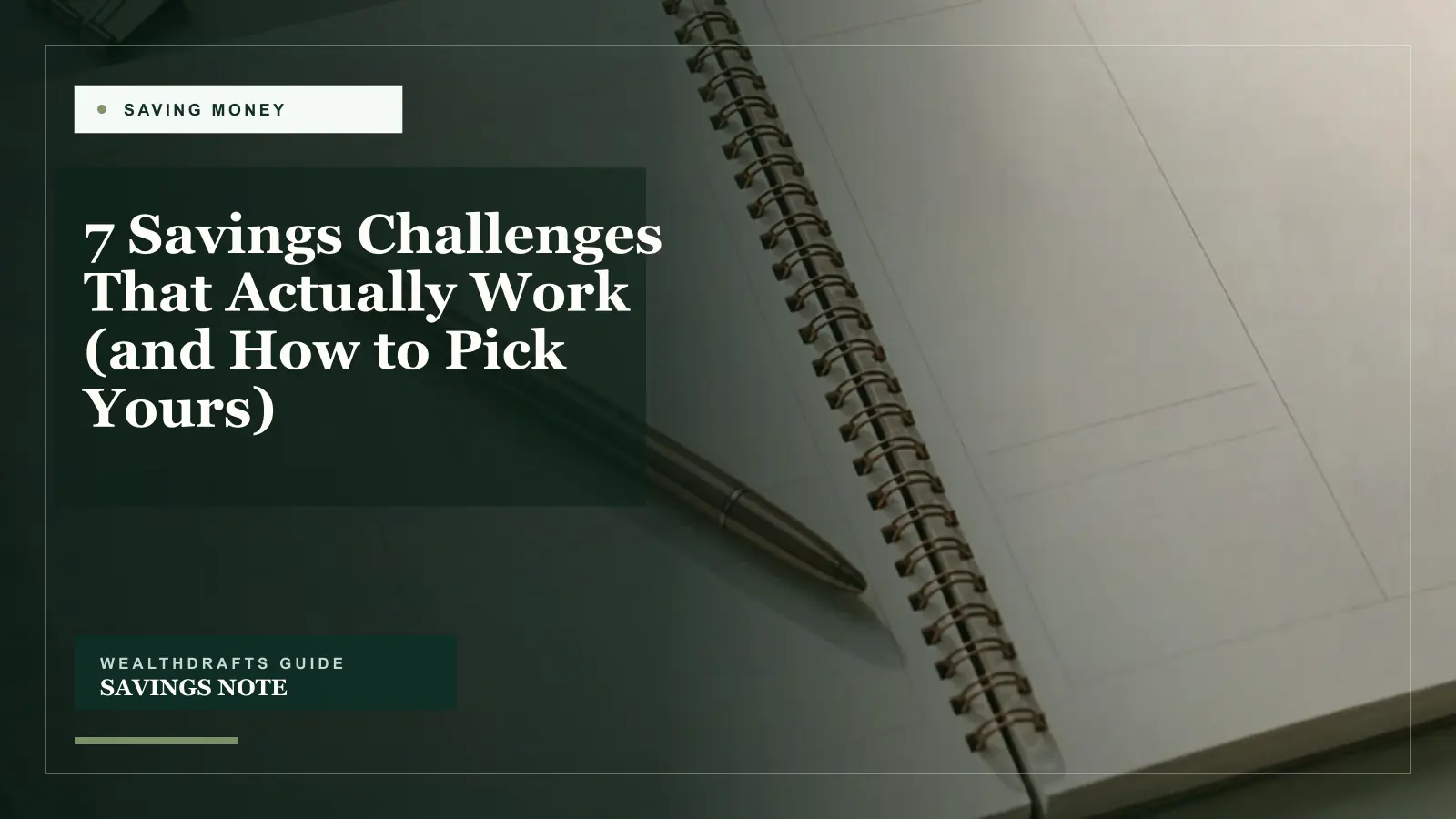 7 Savings Challenges That Actually Work (and How to Pick Yours)