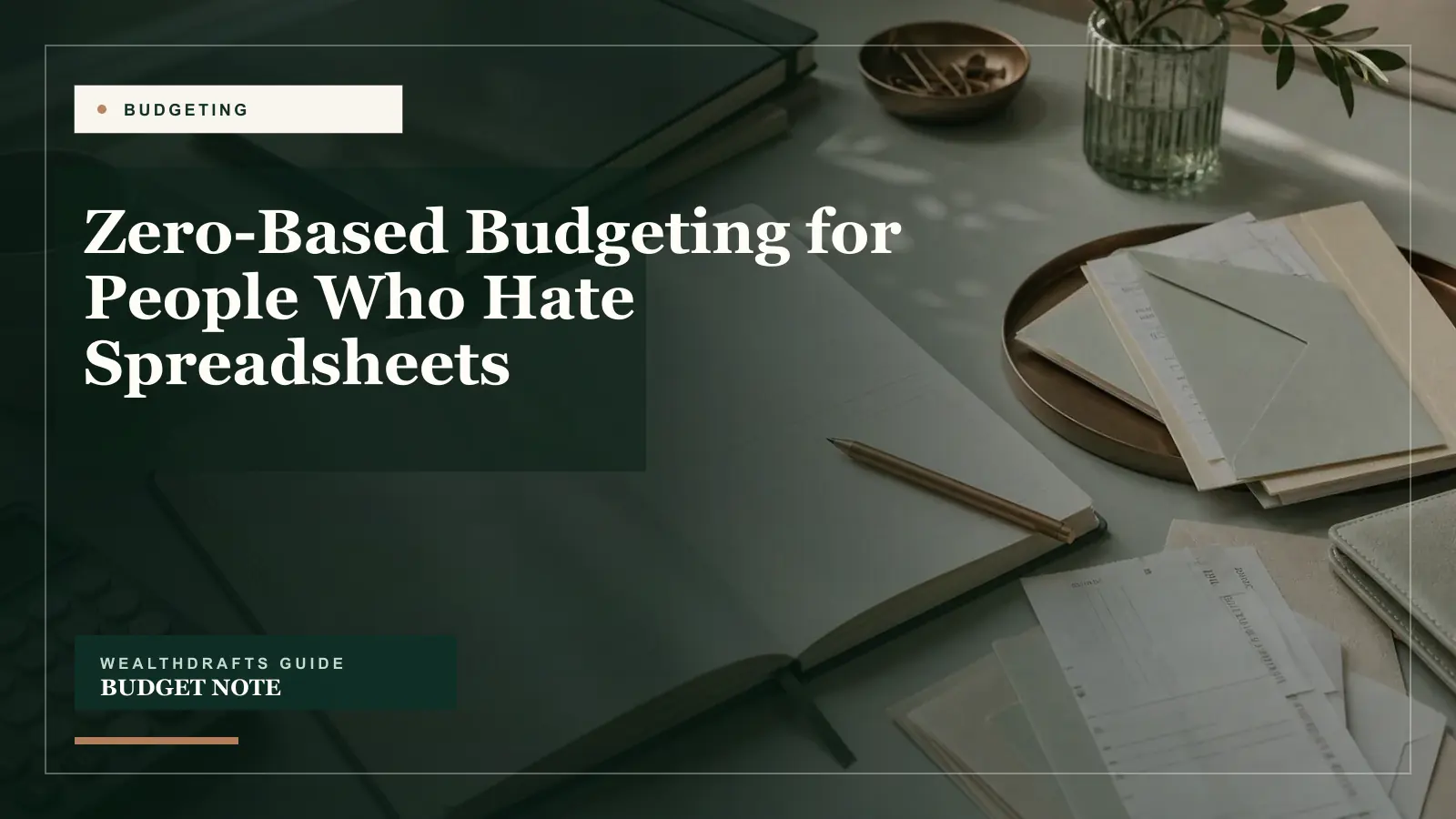 Zero-Based Budgeting for People Who Hate Spreadsheets